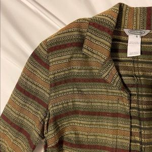 Vintage Stonebridge women’s size S button up with shoulder pads